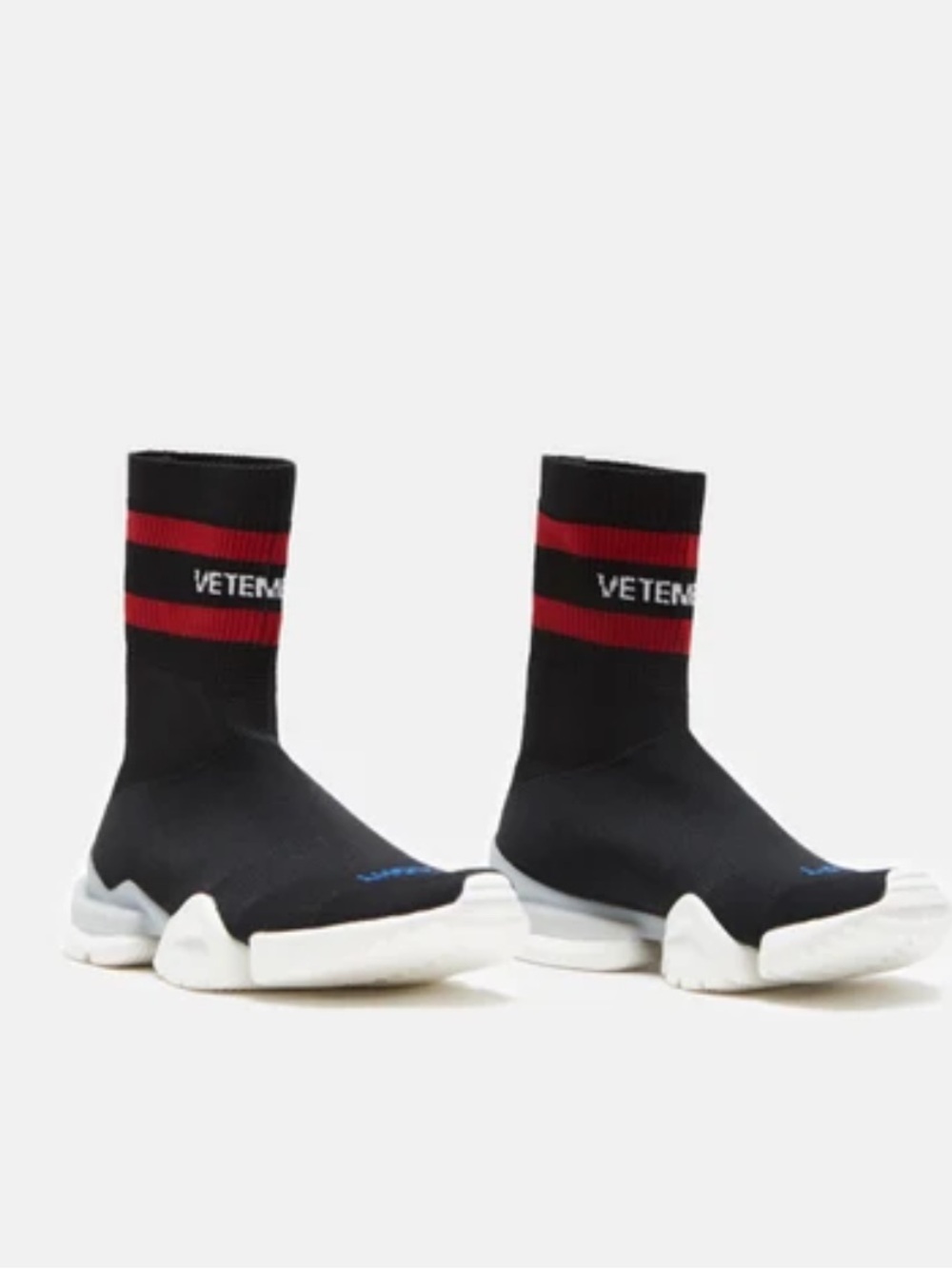 Vetements x Reebok Sock Pump High Top Sneakers 9